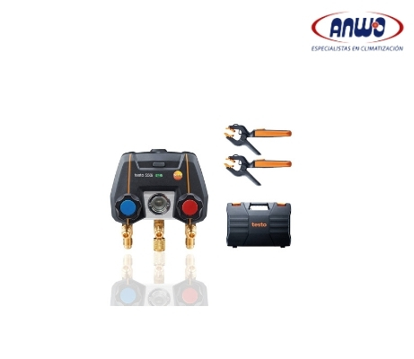 MANIFOLD SMART CON CONTROL APP Y SENSORES INALAMBRICOS DE TEMPERATURA TESTO 550i